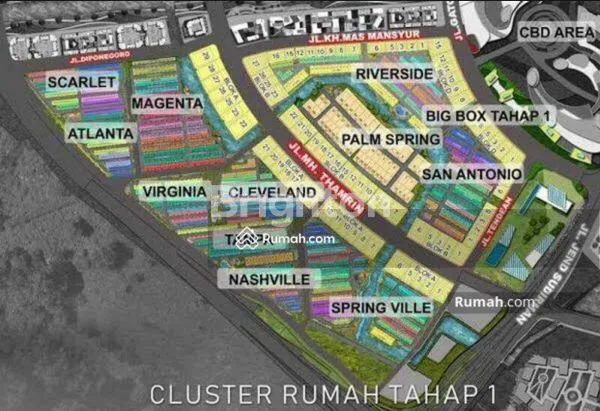 image RUMAH PIK 2 MANHATTAN 2 LANTAI CLUSTER MEWAH ELITE (3)