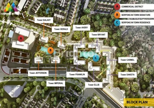 image MURAH! APARTEMEN MTOWN 3BR AVERY SUMARECON SERPONG VIEW POOL  (6)