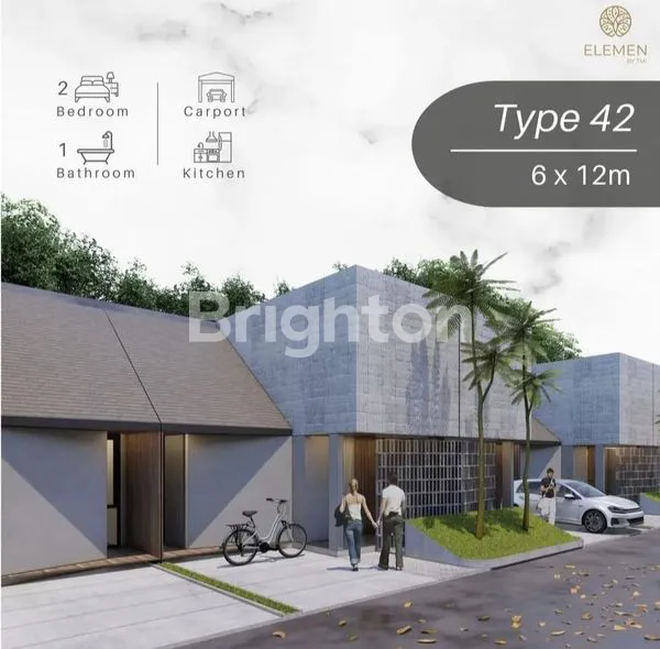 image ELEMEN BY TMI (TAMAN MARTUBUNG INDAH) TYPE 42 (2)