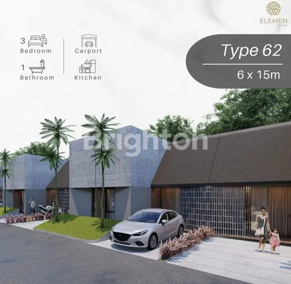 image ELEMEN BY TMI (TAMAN MARTUBUNG INDAH)  TYPE 62 (2)
