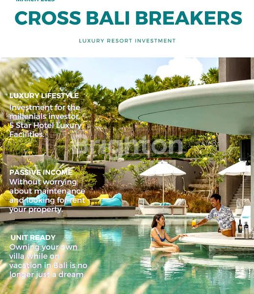image VILLATEL ADA PRIVATE POOL, YG SDH OPERASIONAL SEJAK 2019, JAMINAN ROI 8% PERTAHUN SELAMA 3TH (24%), LOKASI DI BALANGAN,JIMBARAN "CROSS BALI BREAKERS RESORT" UNIT TERBATAS BURUAN, BALI (6)