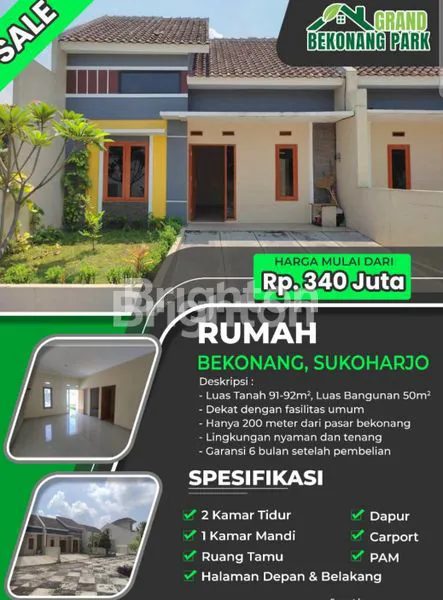 image RUMAH MURAH AMAN DAN NYAMAN BEKONANG PERUMAHAN (2)
