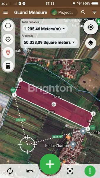 TANAH LUAS ZONA INDUSTRI PASURUAN