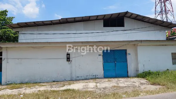 GUDANG DISEWA/DIJUAL  SANGAT STRATEGIS LOKASINYA DI DAERAH KEMANG - BOGOR