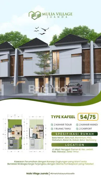 image HUNIAN ISLAMI DEKAT JUANDA (WARU / SEDATI) TERMURAH DI AREA SURABAYA SIDOARJO MULAI 500JUTA AN (8)