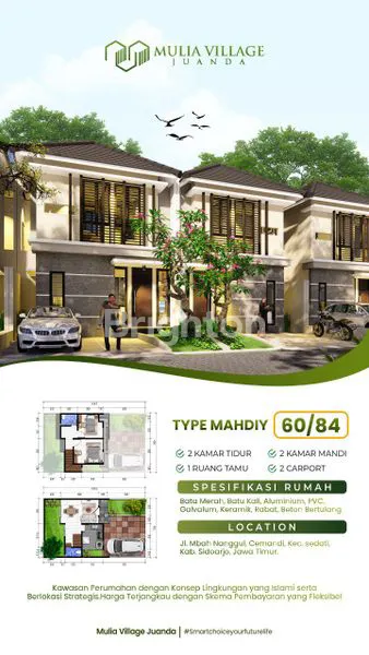 image HUNIAN ISLAMI DEKAT JUANDA (WARU / SEDATI) TERMURAH DI AREA SURABAYA SIDOARJO MULAI 500JUTA AN (5)