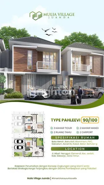 image HUNIAN ISLAMI DEKAT JUANDA (WARU / SEDATI) TERMURAH DI AREA SURABAYA SIDOARJO MULAI 500JUTA AN (7)