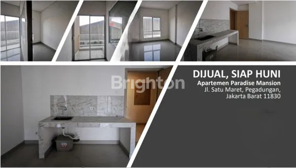 JUAL CEPAT APARTEMENT PARADISE MANSION