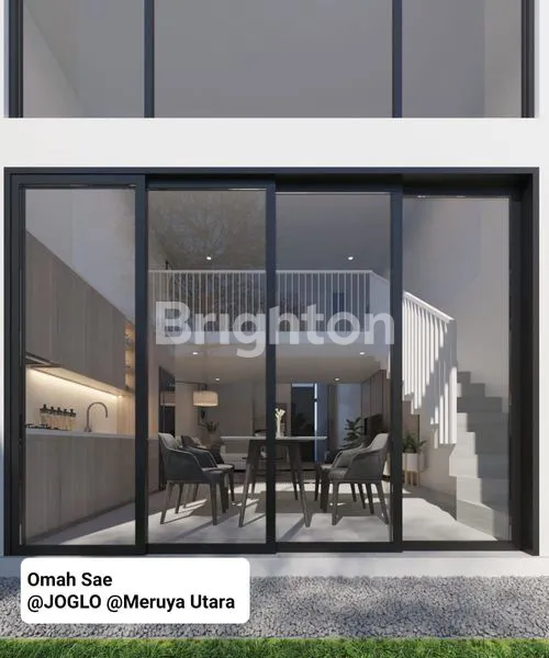 image RUMAH MERUYA UTARA LEBAR 5.5 INDENT KONSEP SANTORINI JAKARTA BARAT (6)