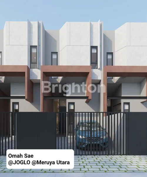 image RUMAH MERUYA UTARA LEBAR 5.5 INDENT KONSEP SANTORINI JAKARTA BARAT (3)
