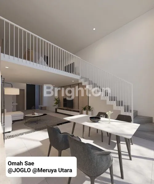 image RUMAH MERUYA UTARA LEBAR 5.5 INDENT KONSEP SANTORINI JAKARTA BARAT (5)