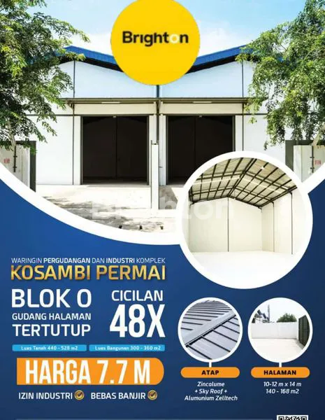 Gambar Property GUDANG BERSIH BEBAS BANJIR AKSES KONTAINER DEKAT PIK