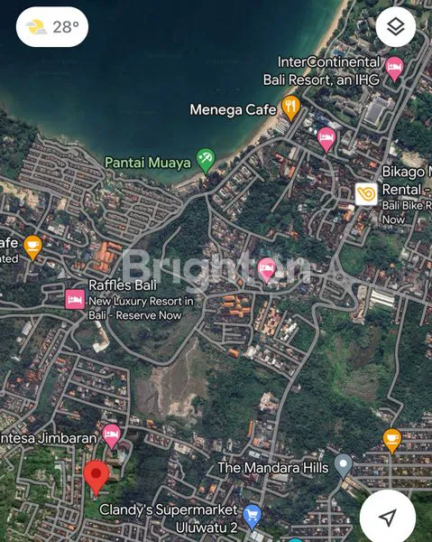 image KAVLING ISTIMEWA DI JIMBARAN, (NO 5) SIAP BANGUN! LOKASI STRATEGIS DAN ISTIMEWA!! COCOK UNTUK RUMAH TINGGAL ATAU VILLA PRIBADI! PREMIUM DAN LANGKA! (2)