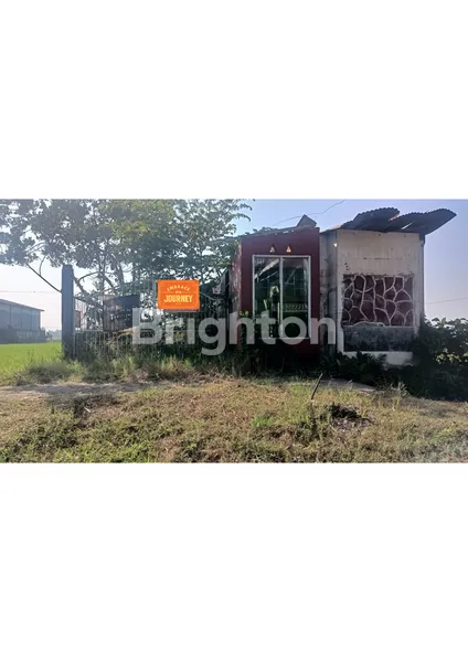 TURUN HARGA, BUTUH CEPAT LAKU / TANAH DIJUAL BONUS BANGUNAN LT 886 M2 DI GENENGAN PAKISAJI MALANG