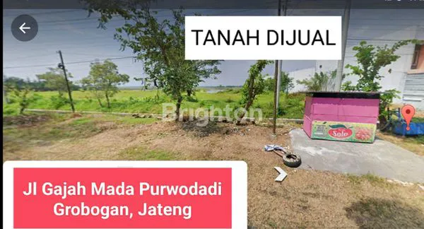 TANAH DI JL GAJAH MADA PURWODADI