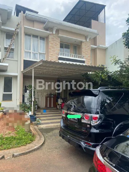 image HEMAT 300 JUTATURUN 3.8 JADI 3.5 RUMAH 3 LANTAI SIAP HUNI CLUSTER EDISON SCIENTIA SUMMARECON SERPONG (1)