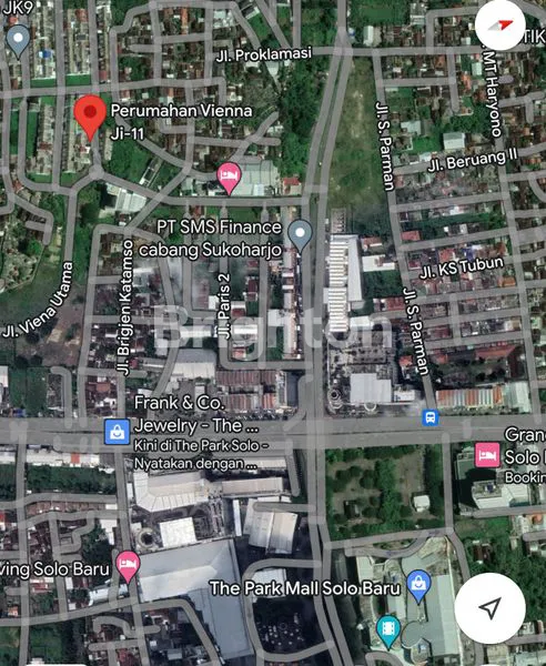 image RUMAH SIAP PAKAI! TERLETAK DI AREA PERUMAHAN ELITE DI SOLOBARU!! JALAN PAVLING! HANYA 1 MENIT KE PAKUWON MALL!!! ROW JALAN 3 MOBIL PAPASAN!! (1)