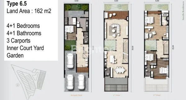 image RUMAH MEWAH INDENT VETERAN, JAKARTA SELAYAN, DI LOKASI TERBAIK, BANGUNAN 3 LANTAI (2)