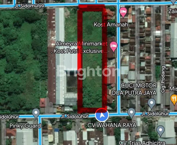 KAVLING SIAP BANGUN! COCOK UNTUK INDUSTRI ATAUPUN GUDANG!! LOKASI STRATEGIS DAN BAGUS! TIDAK BANJIR