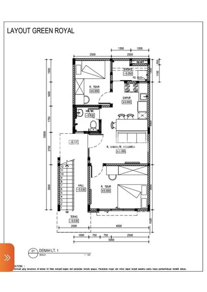 image KOMPLEK GREEN ROYAL CONDO  HOUSE JAKARTA BARAT (3)