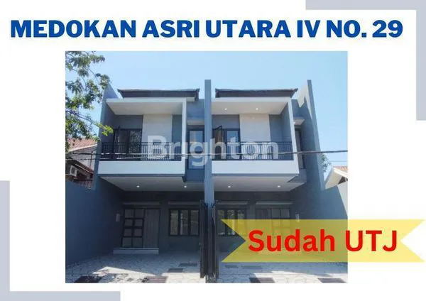image RUMAH 2 LT MODERN NEW MINIMALIS POSISI BAGUS DI MEDOKAN ASRI UTARA SURABAYA DEKAT MERR (1)