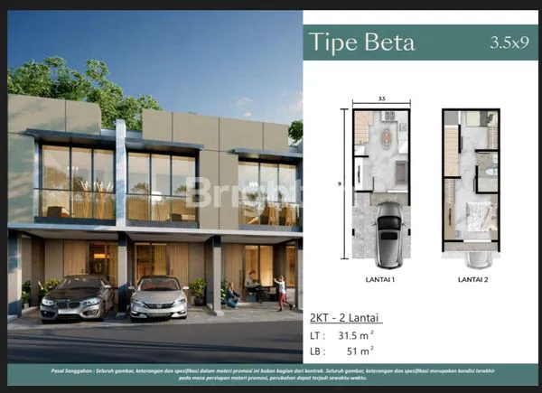 image RUMAH PIK 2 CASA PASADENA 2 LANTAI CLUSTER MONTANA TYPE BETA (4)