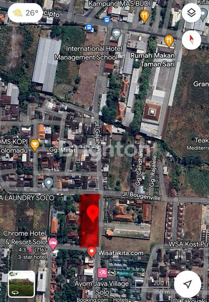 image KAVLING SIAP PAKAI!! LOKASI TIDAK BANJIR DAN TERLETAK DI AREA ELITE GAJAHAN! POSISI HOOK! COCOK UTK CAFE DAN AREA HIBURAN!! (2)