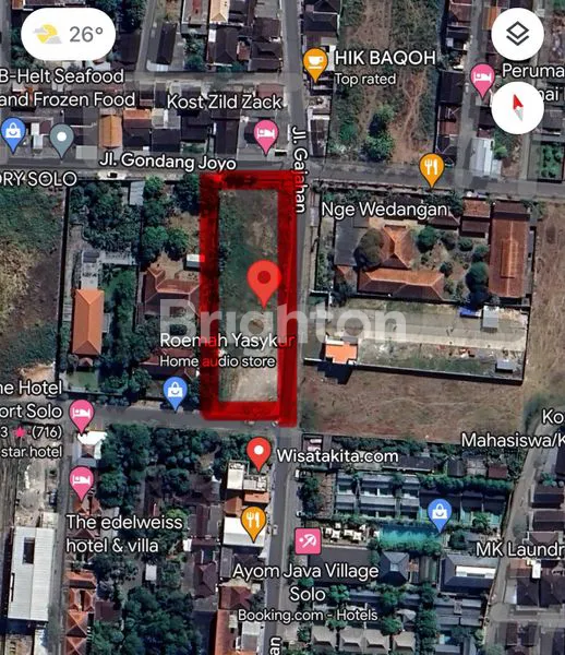 image KAVLING SIAP PAKAI!! LOKASI TIDAK BANJIR DAN TERLETAK DI AREA ELITE GAJAHAN! POSISI HOOK! COCOK UTK CAFE DAN AREA HIBURAN!! (3)