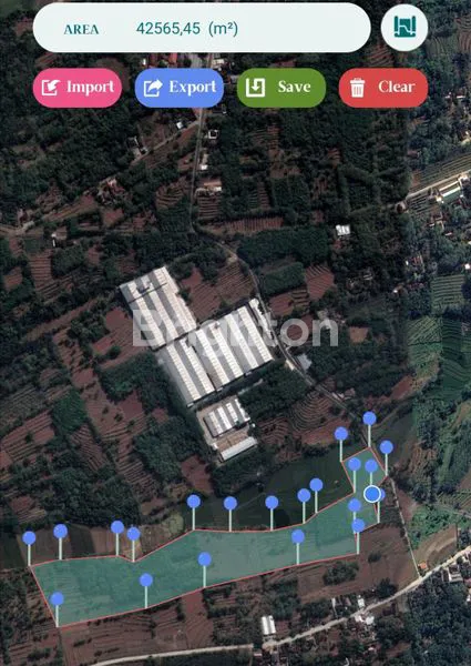 TANAH ZONA INDUSTRI WONOGIRI MURAH