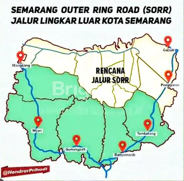 image TANAH 3 HEKTAR TEPI JALAN RAYA SEMARANG OUTER RING ROAD MIJEN CANGKIRAN BANYUMANIK TEMBALANG (4)