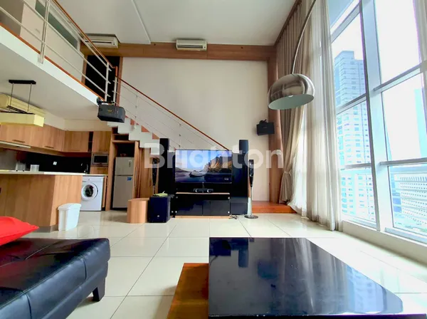 DISEWAKAN APARTEMEN MEWAH FULL FURNISHED LANTAI RENDAH 2BR CITYLOFTS  SUDIRMAN