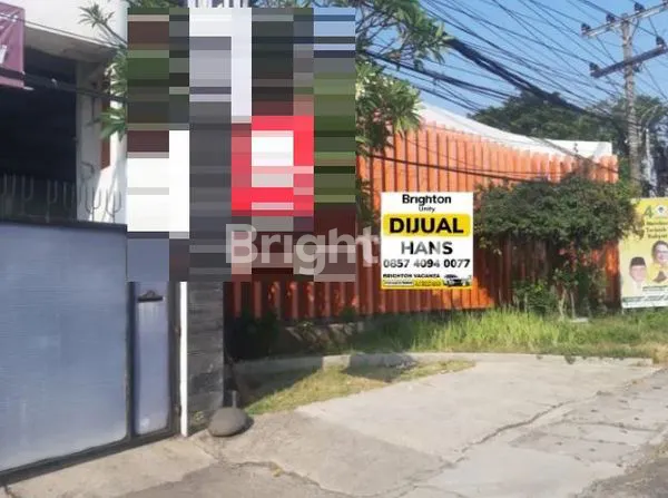 RUMAH COCOK UNTUK USAHA  PAKETAN KANTORAN PINGGIR JALAN RAYA TUGU  SEMARANG BARAT