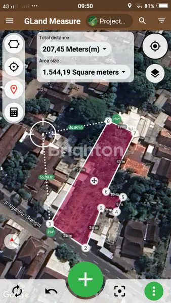 image TANAH STRATEGIS BENTUK KOTAK NOL JALAN RAYA BLITAR (1)