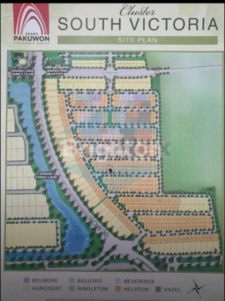 KAVLING 10X20 DI GRAND PAKUWON, CLUSTER SOUTH VICTORIA ( CLUSTER DEPAN ) ,DEKAT PERGUDANGAN MARGOMULYO