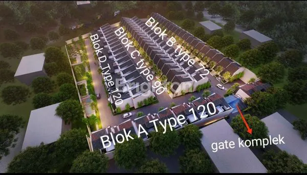 image PERUMAHAN YUU AT CONTEMPO2 1/2 TINGKAT TYPE A (3)