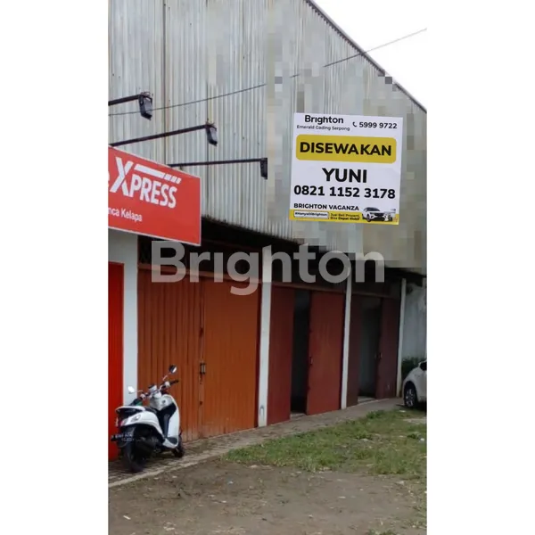 KIOS GANDENG BUAT USAHA DI PANONGAN, CITRA RAYA