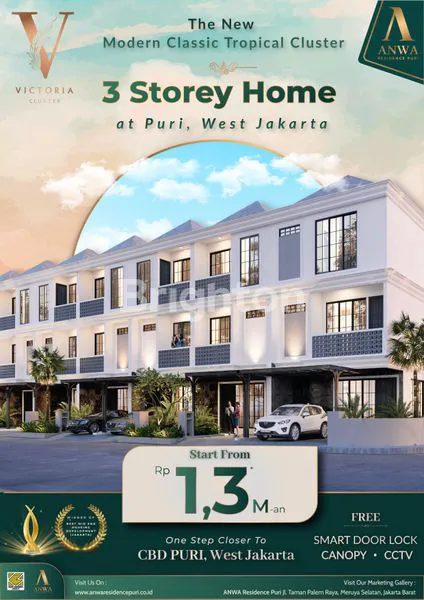 image RUMAH BARU DI KOMPLEK ANWA RESIDENCE PURI JAKARTA BARAT (2)