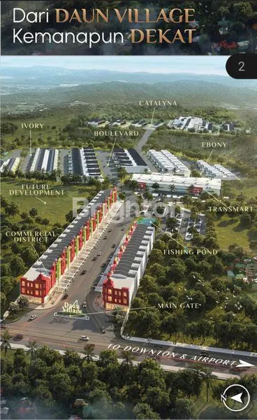 image RUKO DI DAUN VILLAGE 3 LANTAI TYPE RUBIZ DIAMOND BALIKPAPAN KAL-TIM  (2)