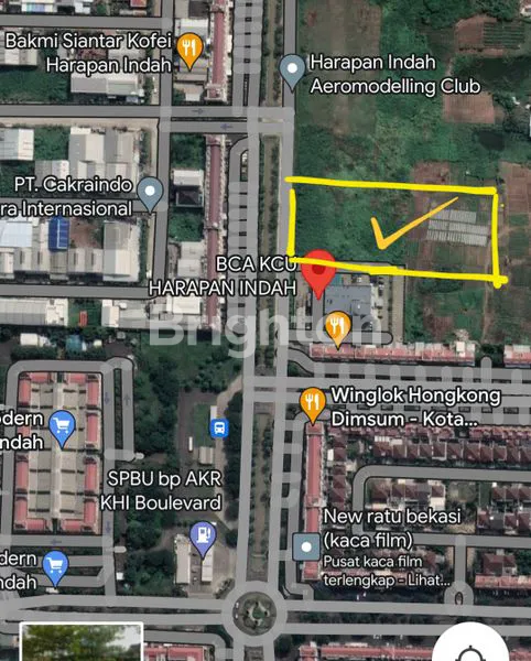image TANAH KAVLING  MURAH  HARAPAN INDAH BEKASI (1)