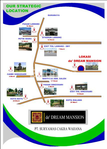 image DE' DREAM MANSION SINGOSARI PERUMAHAN DENGAN KAWASAN YANG EKSKLUSIF DI MALANG JAWA TIMUR (4)