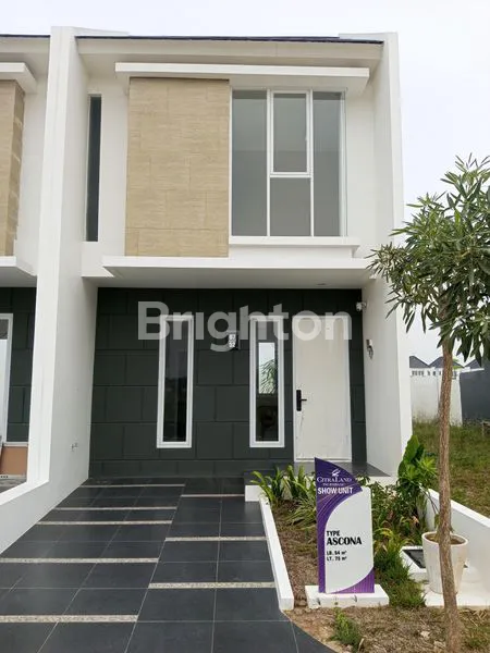 image RUMAH BARU 2 LANTAI FASILITAS LENGKAP PERUMAHAN CITRALAND PALEMBANG TIPE ASCONA (1)