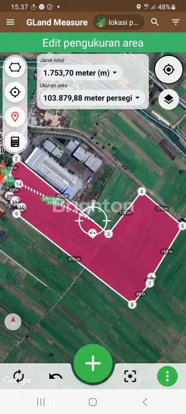 TANAH LUAS NOL JALAN PROVINSI ZONA INDUSTRI DEMAK - WELAHAN