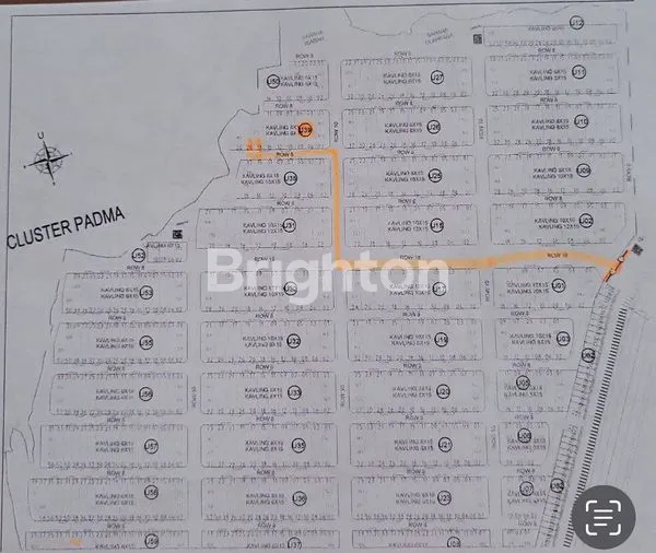 2 KAVLING CITRA MAJA RAYA 2 , CLUSTER PADMA ( HOEK + BADAN)