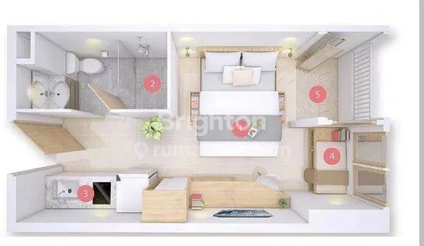 image APARTEMEN WESTOWN. VIEW (1)