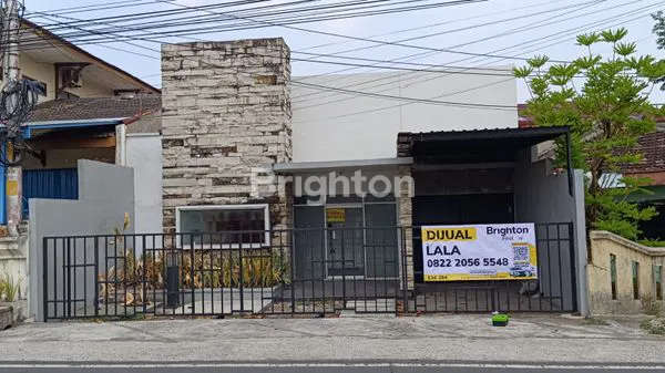 LANGKA! RUMAH KANTOR PINGGIR JALAN BESAR JAJAR BELAKANG ALILA DEKAT FAJAR INDAH