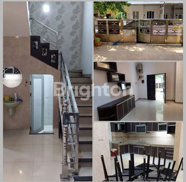 image RUMAH 3 1/2 TINGKAT SIAP HUNI..KOMPLEK CEMARA ASRI (2)