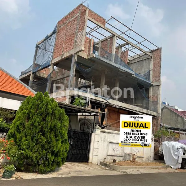 image TANAH DI KEBON RAYA DURI KEPA, BANGUNAN 1/2 JADI (1)