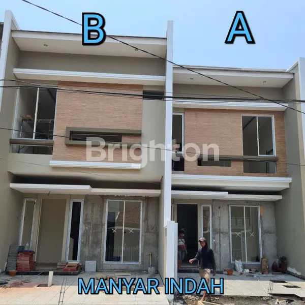 image RUNAH INDENT MINIMALIS MODERN ROW 3,5 MBL DI DEKAT TENGAH KOTA SURABAYA  (1)