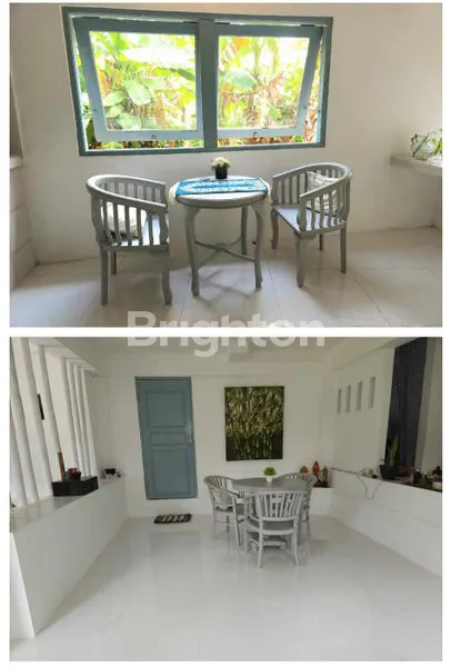 image RUMAH CANTIK UNIK, BERGAYA KLASIK, DENGAN 3 KAMAR DI DALUNG CANGGU, PEMANDANGAN SAWAH. (2)