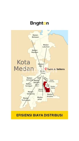 image RUKO RASA GUDANG, JL. SEIKERA (100 M KE JL. SUTOMO) EX KANTOR & GUDANG K3 MART.  (8)